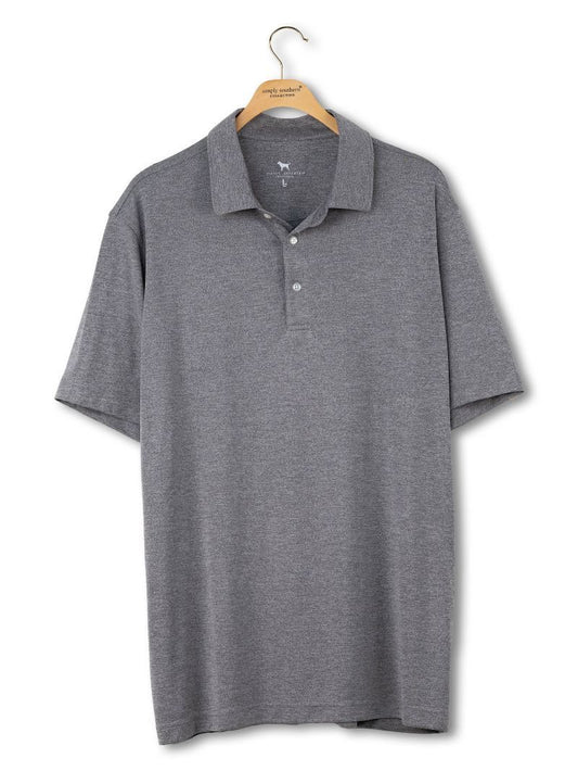 Men's Heathered Gray Polo