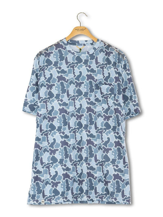 Men's Blue Camo Tee