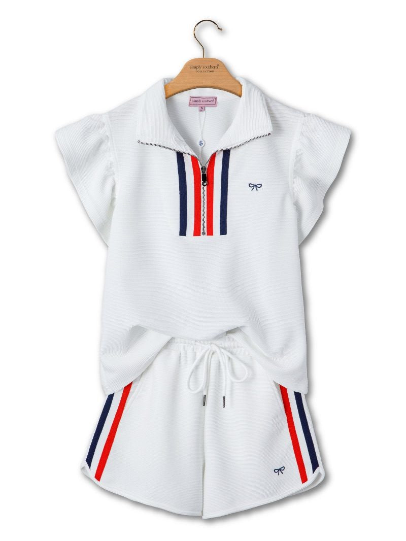 Americana Zip-Up Lounge Set