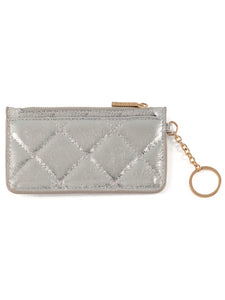 Silver Mademoiselle Card Case