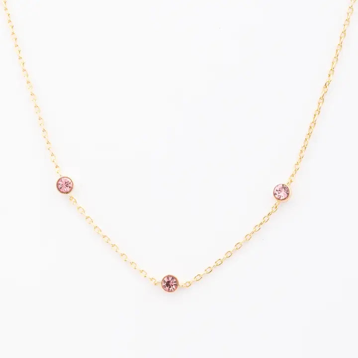 Michelle McDowell Kristina Birthstone Necklaces