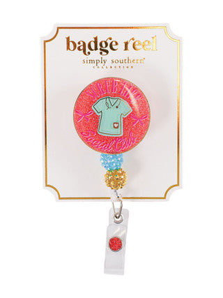 Scrub Life Social Club Badge Reel