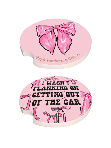 Bow Car Coaster Set