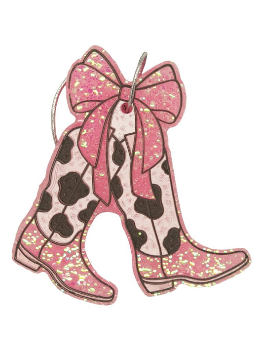 Cowgirl Boots Car Freshie