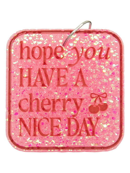 Cherry Nice Day Car Freshie