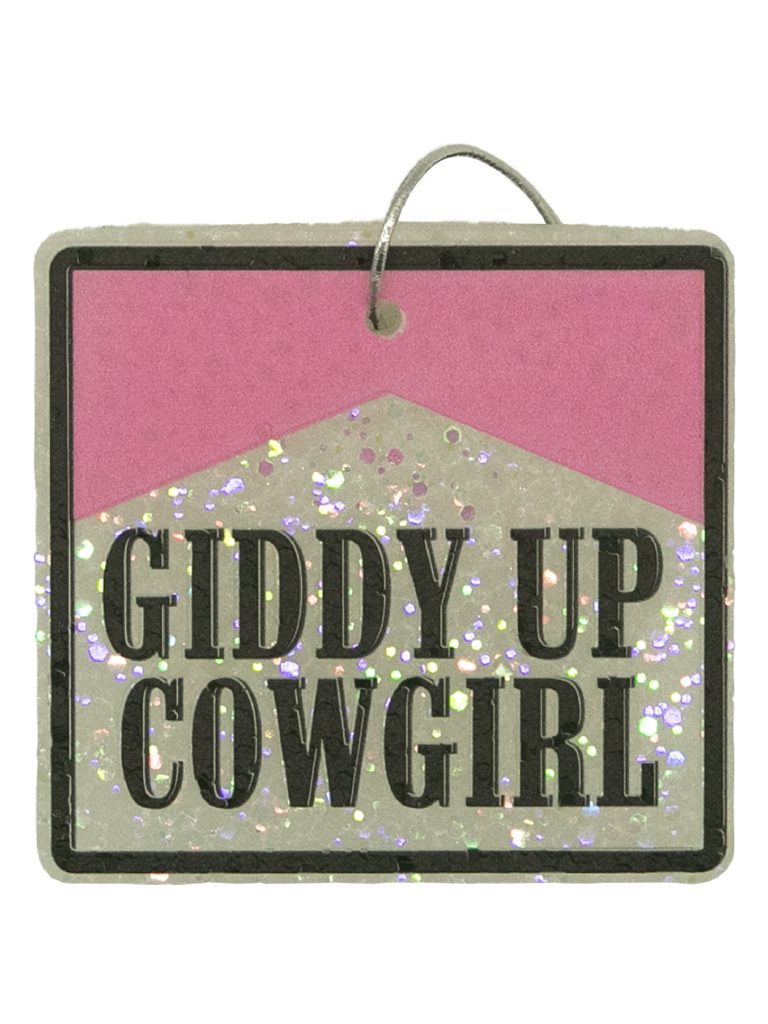 Giddy Up Cowgirl Car Freshie