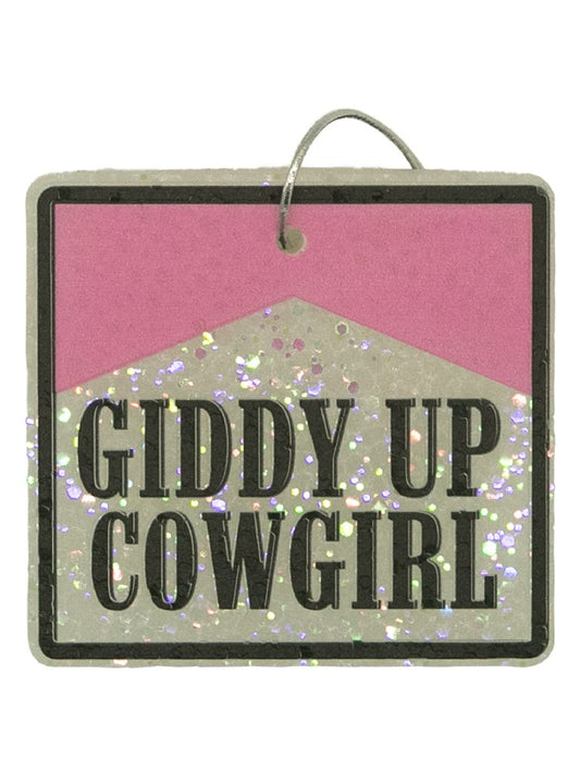 Giddy Up Cowgirl Car Freshie