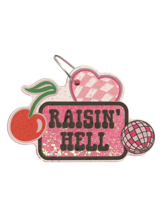 Raisin' Hell Car Freshie