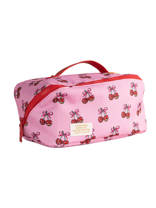 Cherry Cosmetic Bag