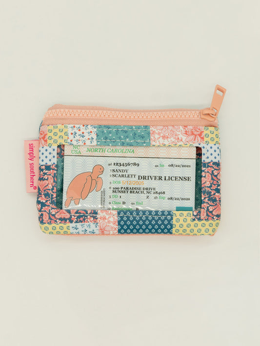 Quilted Pattern ID Wallet