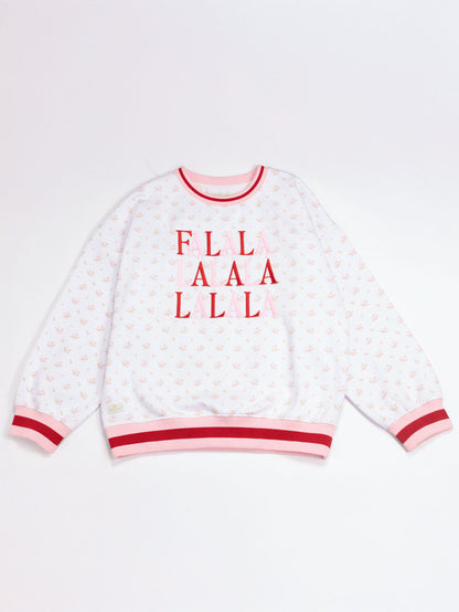 Fa La La Holiday Varsity Crewneck