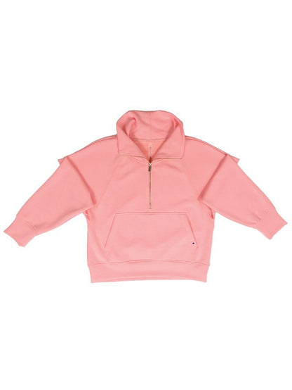 Petal Raglan Halfzip Pullover