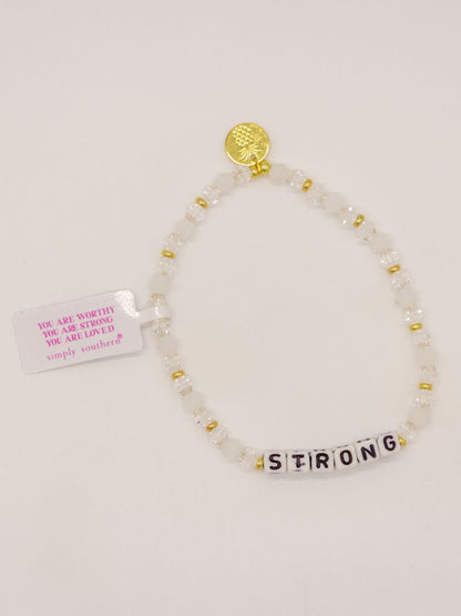 Simply Southern Power of Words Bracelet