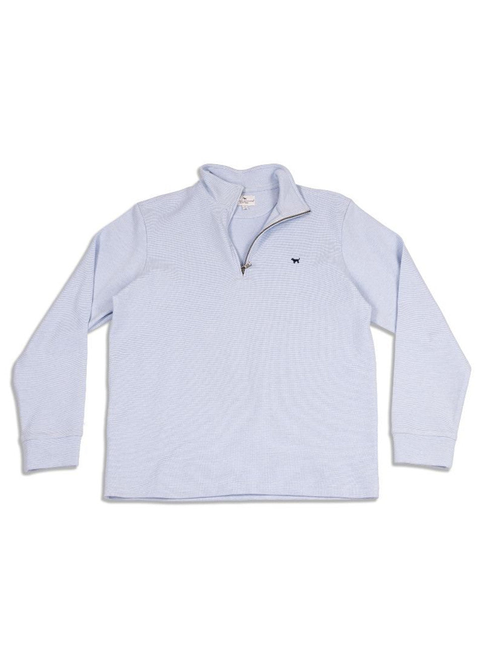 Men's Light Blue Quarter Zip Pullover