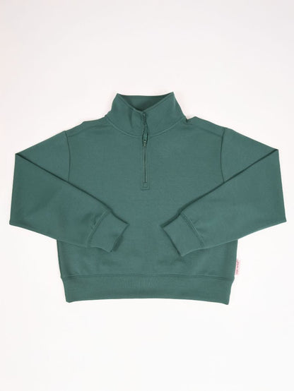 Jade Quarter Zip Pullover