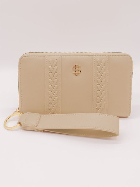 Ivory Leather Soleil Wallet