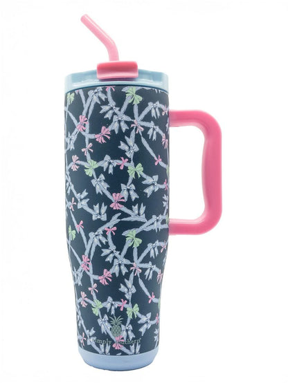 Ribbon 40 oz. Handle Tumbler