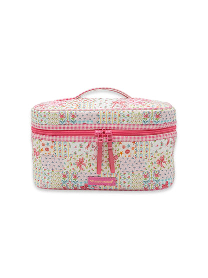 Quilted Ribbon Quilted Makeup Case