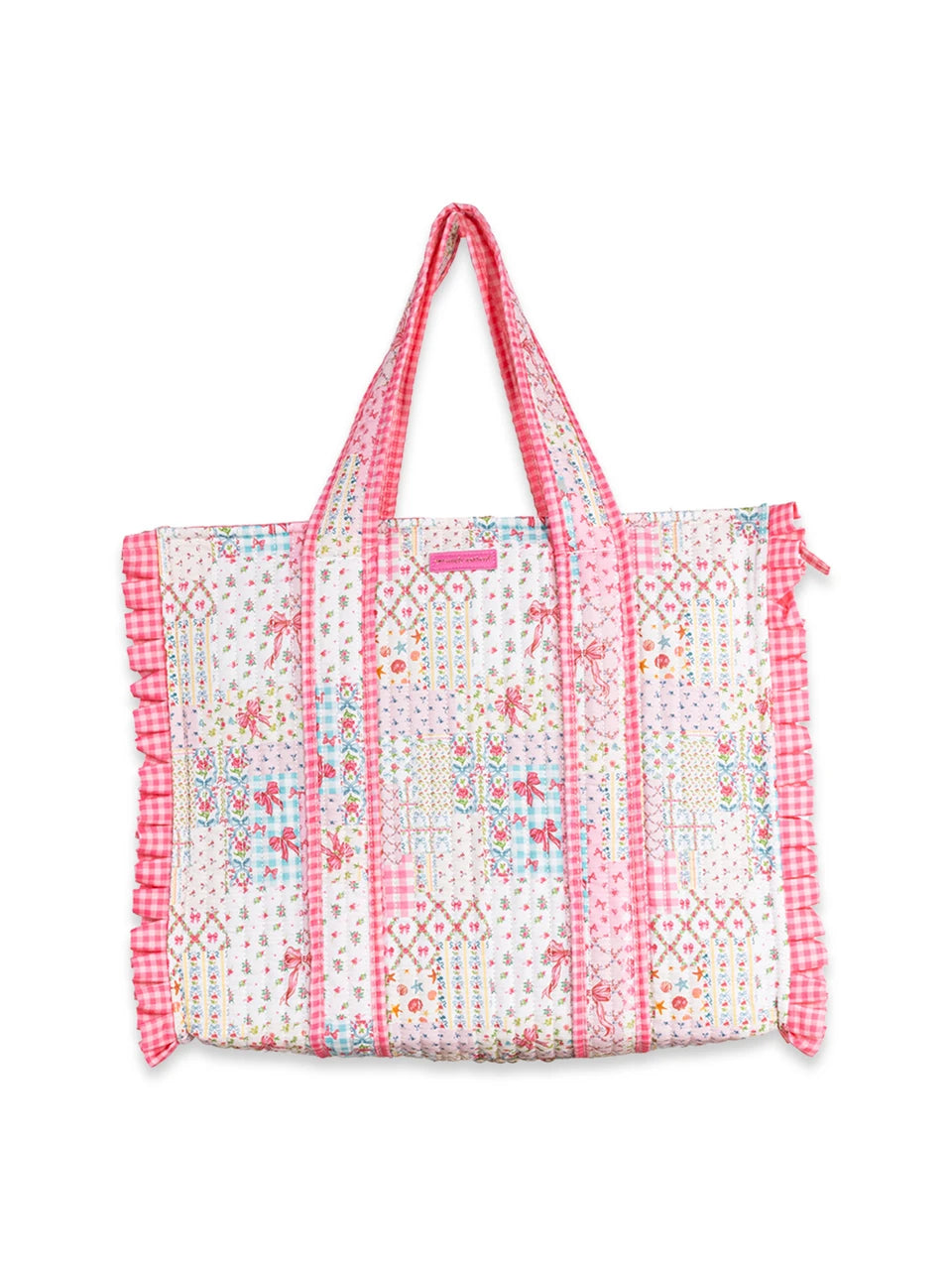 Quilted Ribbon Quilted Tote