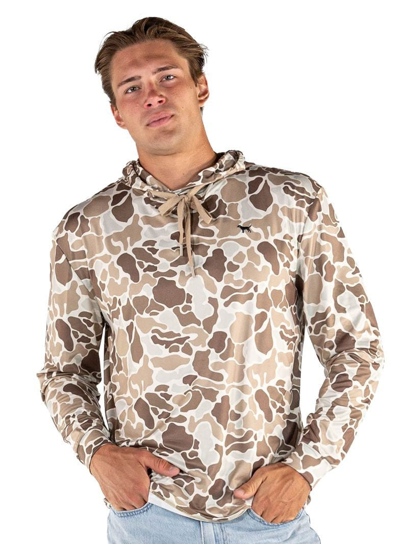 Men's Light Camo Performance Hoodie