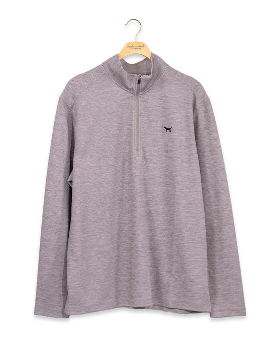 Men's Heather Drift Quarter Zip Pullover