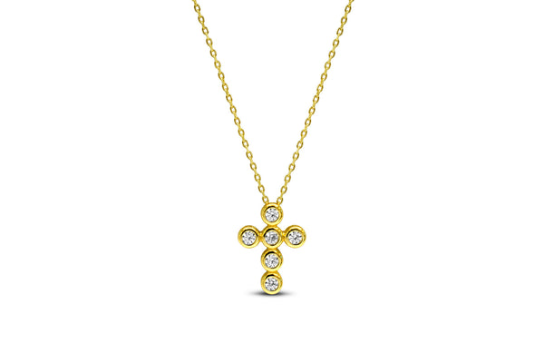 14K Gold The Faith Cross - A Charming Story