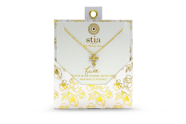 14K Gold The Faith Cross - A Charming Story