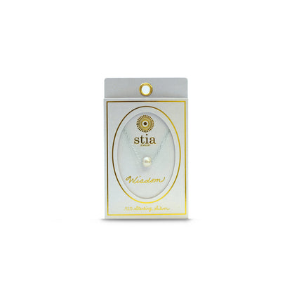 Silver Wisdom Slider Pearl - Itty Bitty Pretty