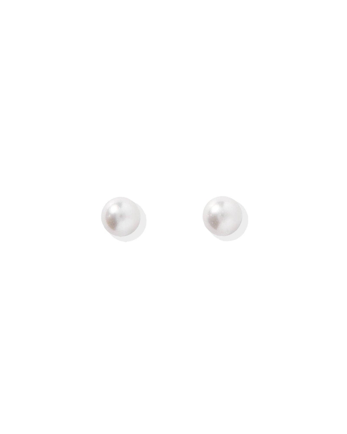 Payton Pearl White 5mm Screwback Stud Earrings