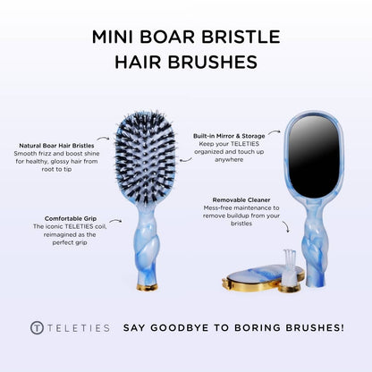 TELETIE Mini Boar Brush | Tide & True