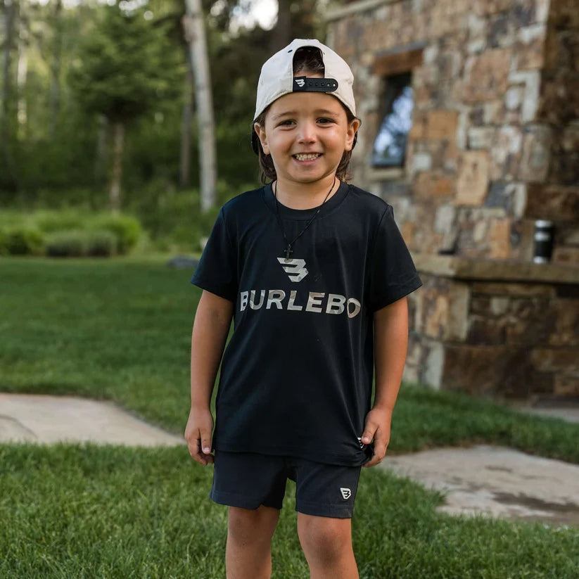 Toddler/Youth Black Flying B Logo Go To Tee