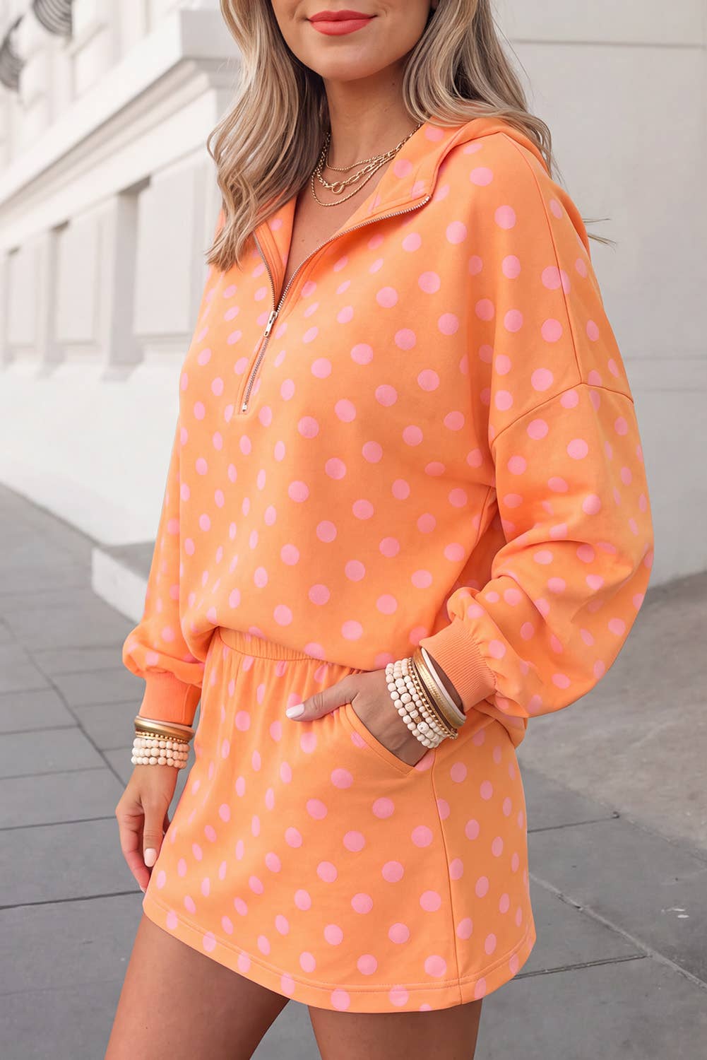 The Sorbet Dot Skort Set