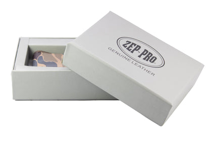 Brown & Tan Camo Turkey Money Clip