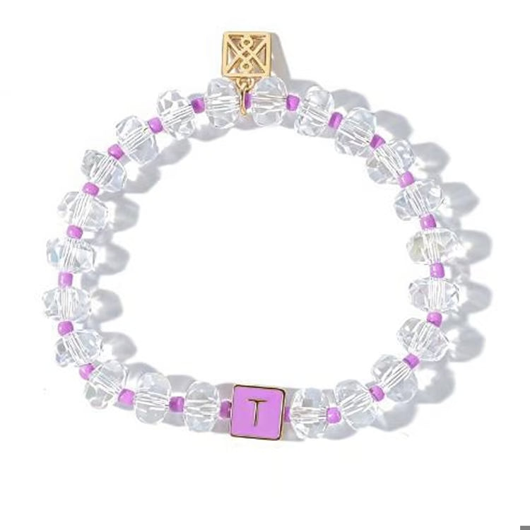 Michelle McDowell Girl Presley Initial Bracelet