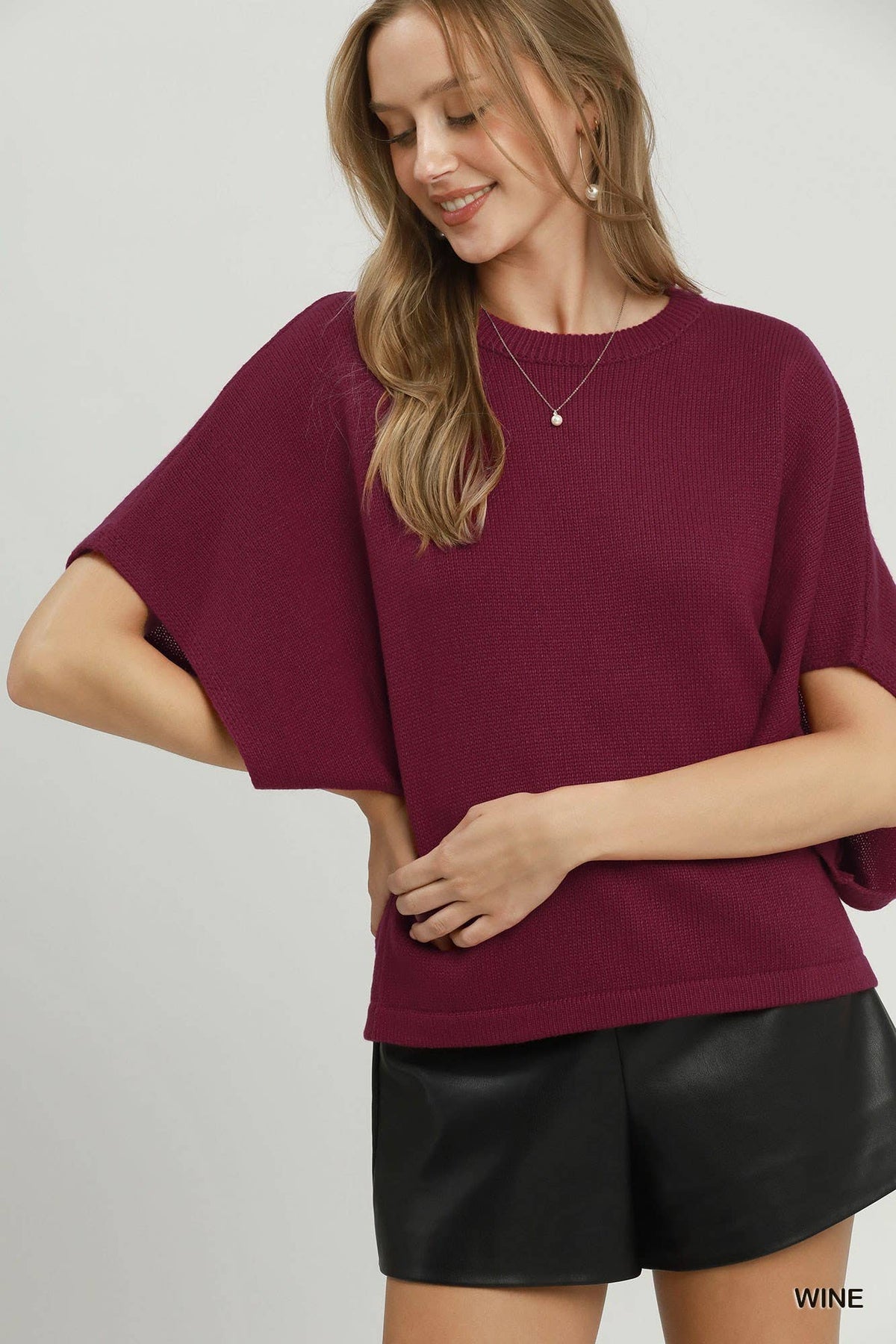 The Sloane Poncho Sweater