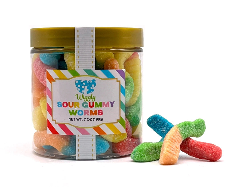 Everyday Neon Sour Gummy Worms Candy