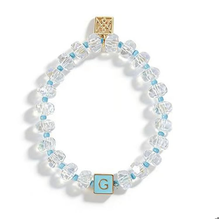 Michelle McDowell Girl Presley Initial Bracelet