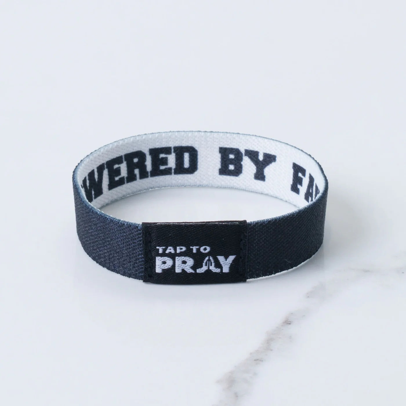 Tap To Pray™ Wristbands - Jesus Is Lord / Powered By Faith