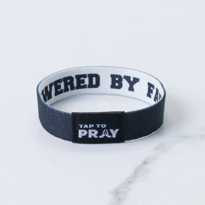 Tap To Pray™ Wristbands - Jesus Is Lord / Powered By Faith