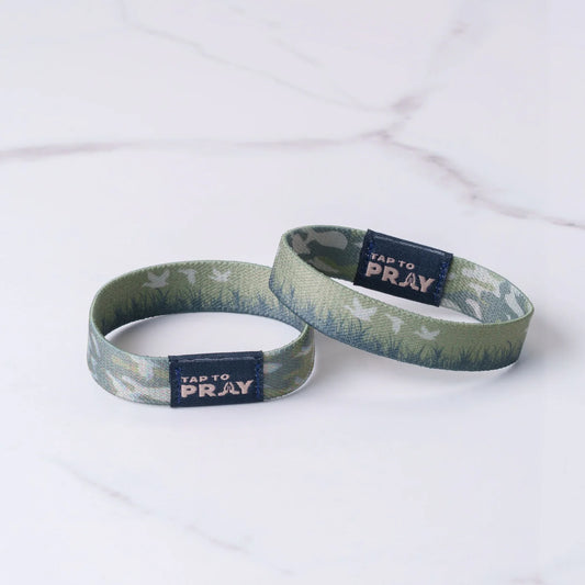 Tap To Pray™ Wristbands - Waterfowl Camo