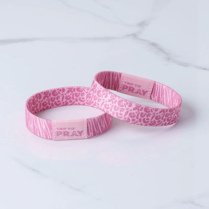 Tap To Pray™ Wristbands - Safari Rose