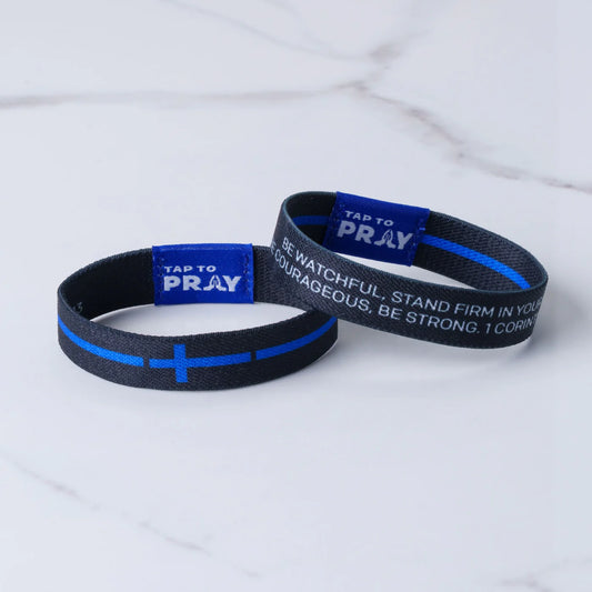 Tap To Pray™ Wristbands - First Responders Law Enforcement