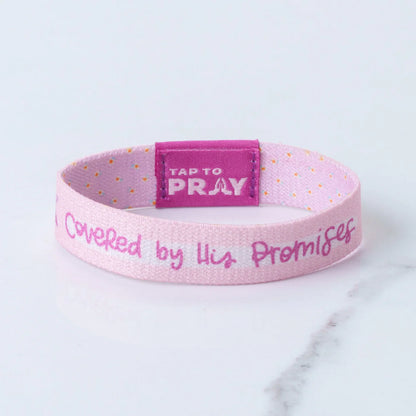 Tap To Pray™ Wristbands - Covered by His Promises