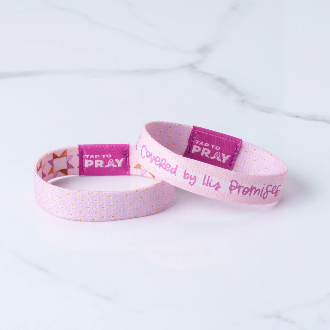 Tap To Pray™ Wristbands - Covered by His Promises