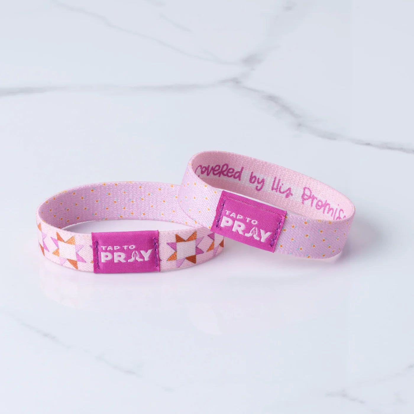 Tap To Pray™ Wristbands - Covered by His Promises