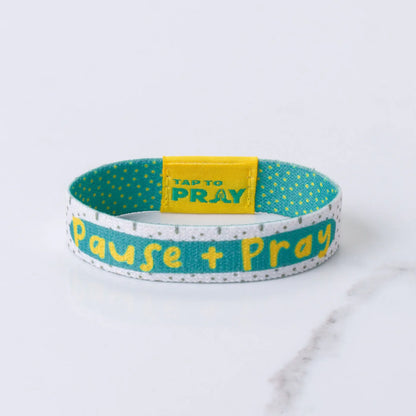Tap To Pray™ Wristbands - Pause + Pray