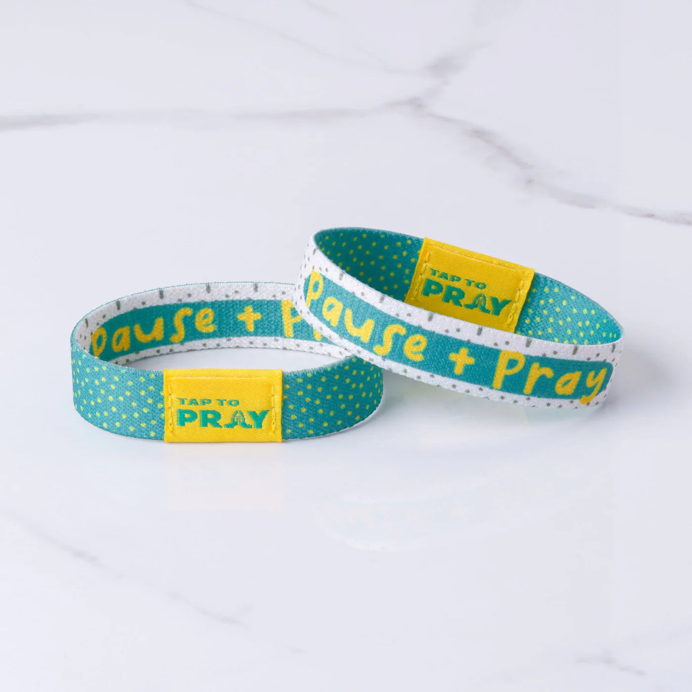 Tap To Pray™ Wristbands - Pause + Pray