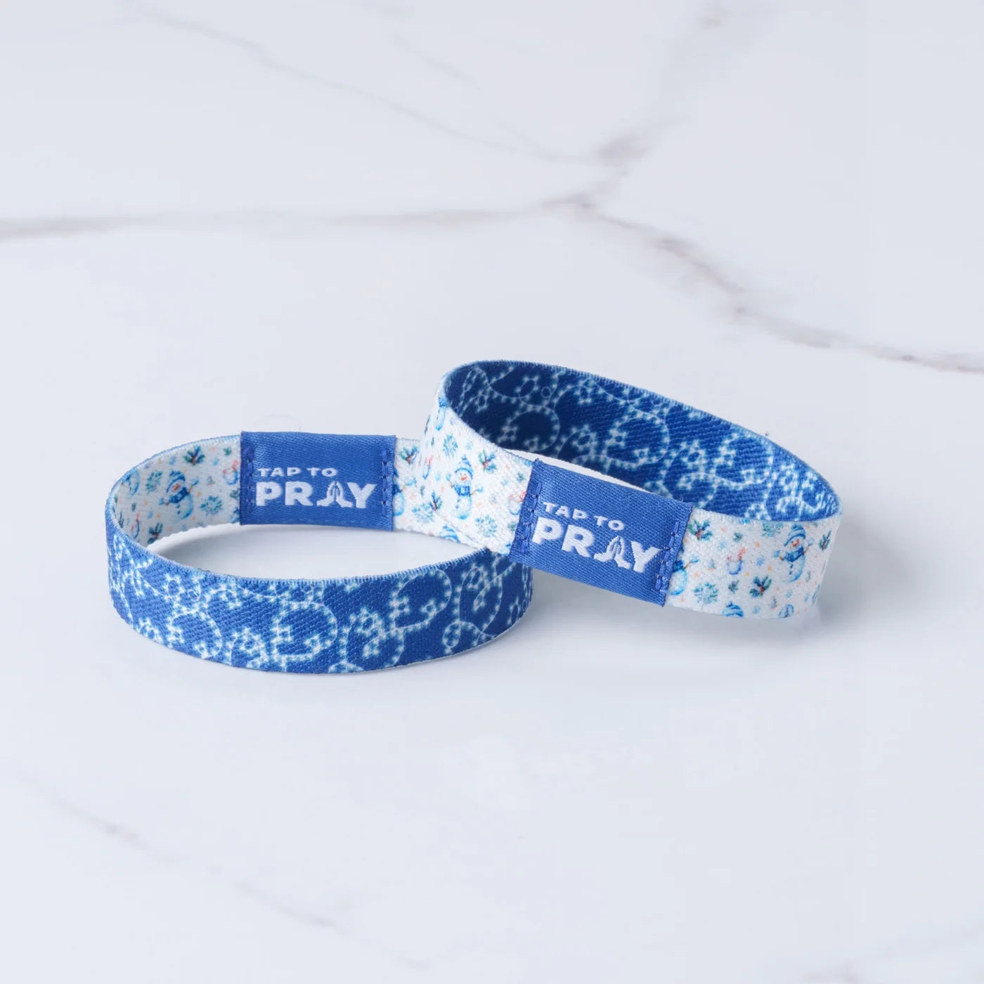 Tap To Pray™ Wristbands - Frosty Lights