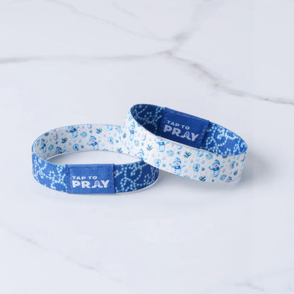 Tap To Pray™ Wristbands - Frosty Lights