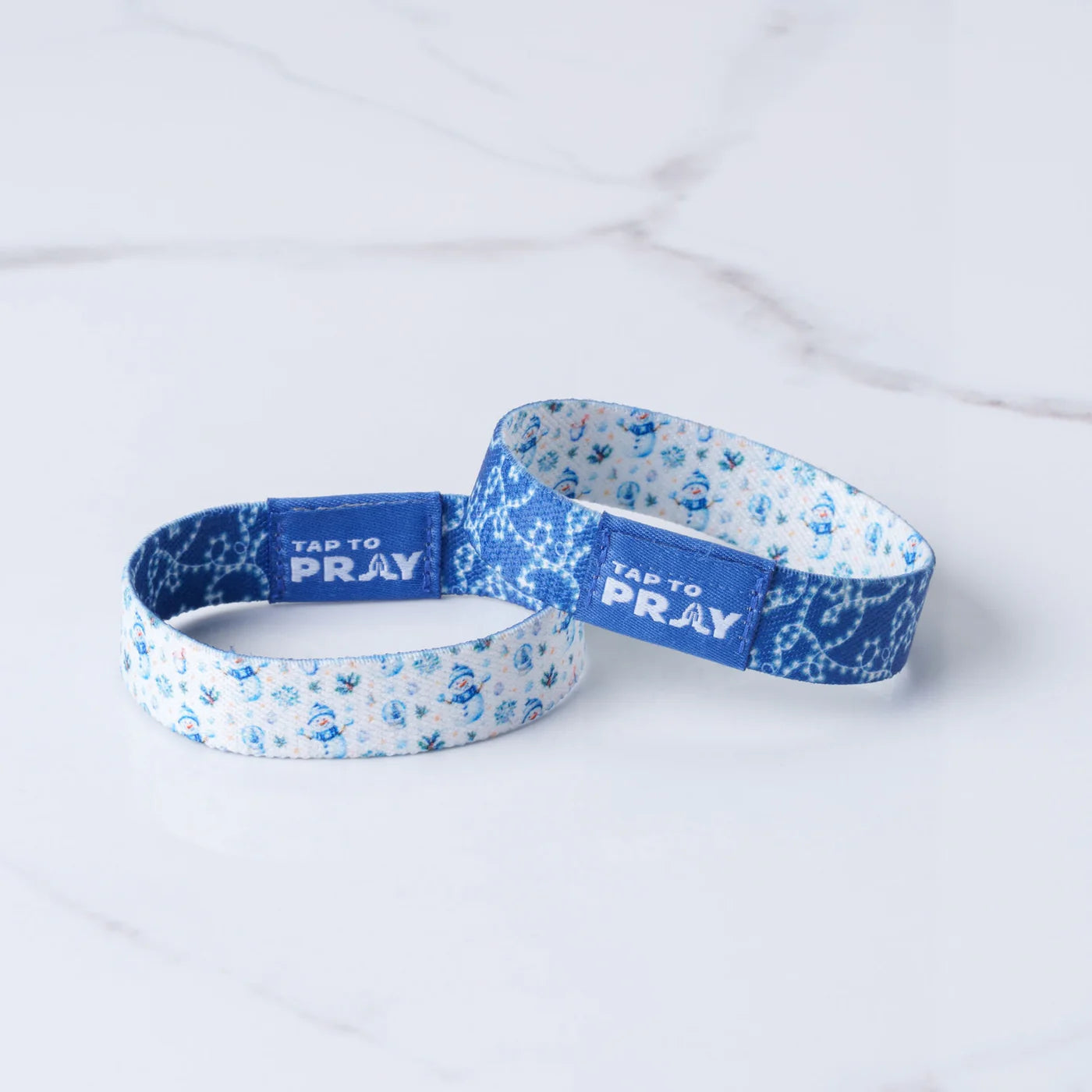 Tap To Pray™ Wristbands - Frosty Lights